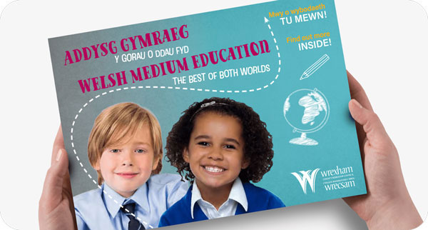 Welsh Medium Edcuation brochure