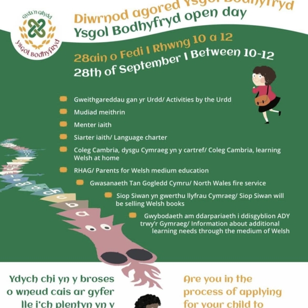 Open day at Ysgol Bodhyfryd