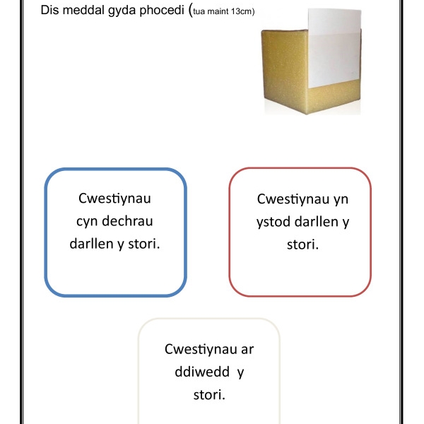 Literacy games - the reading dice